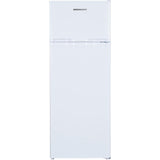 Heinner HF-H2206E++ Double Door Koelkast – 206 L, E-label, LED-verlichting, Omkeerbare Deuren