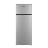 Heinner HF-H2206E++ Double Door Koelkast – 206 L, E-label, LED-verlichting, Omkeerbare Deuren