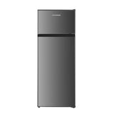 Heinner HF-H2206E++ Double Door Koelkast – 206 L, E-label, LED-verlichting, Omkeerbare Deuren