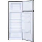 Heinner HF-H2206E++ Double Door Koelkast – 206 L, E-label, LED-verlichting, Omkeerbare Deuren
