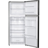Heinner HF-HM413NFDXWDE++ combikoelkast 413 L | Full No Frost | Inverter-compressor | Waterdispenser | LED-touchdisplay | Power Cool | Donker inox-antraciet | 5 jaar garantie
