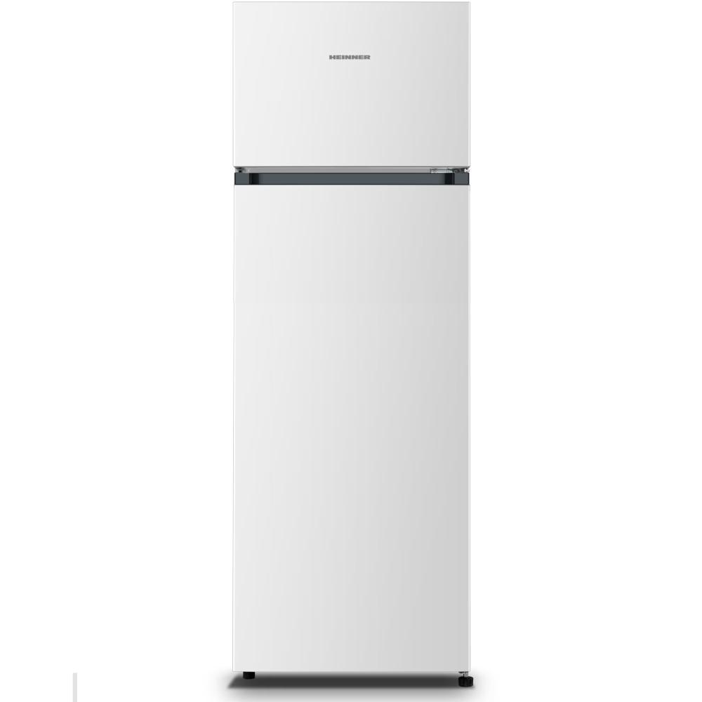 Heinner HF-HS243E++ Double Door Koelkast | 243 L Capaciteit, Heldere LED-verlichting, Omkeerbare Deuren – 5 Jaar Garantie