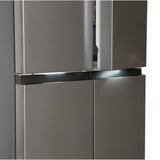 Heinner HSBS-HM522MDNFXE++ Side-by-Side Multidoor Koelkast | Full No Frost-systeem, MultiClimate-systeem met drie zones, Inverter-compressor – 5 Jaar Garantie