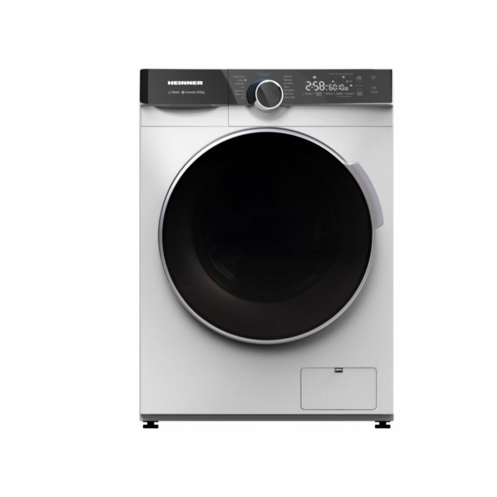 Heinner Was-droogcombinatie met Digitaal Touch Display - 1400 rpm - 14 Programma's - Wit
