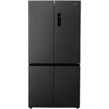 Heinner – HSBS-HM600MDNFDXE++ – Amerikaanse Koelkast – 600L – Energieklasse E – Full No Frost – MultiZone Technologie – Donker Inox