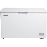 Heinner – HCF-HM371CE++ – Vrieskist – 371 Liter – Supervriezen – Low Frost – Digitale Thermostaat – LED Verlichting – Op Wieltjes – Wit