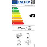 Heinner Vrijstaande Vaatwasser - 10 Couverts - Digitaal Display - 7 Wasprogramma's - Dual Zone